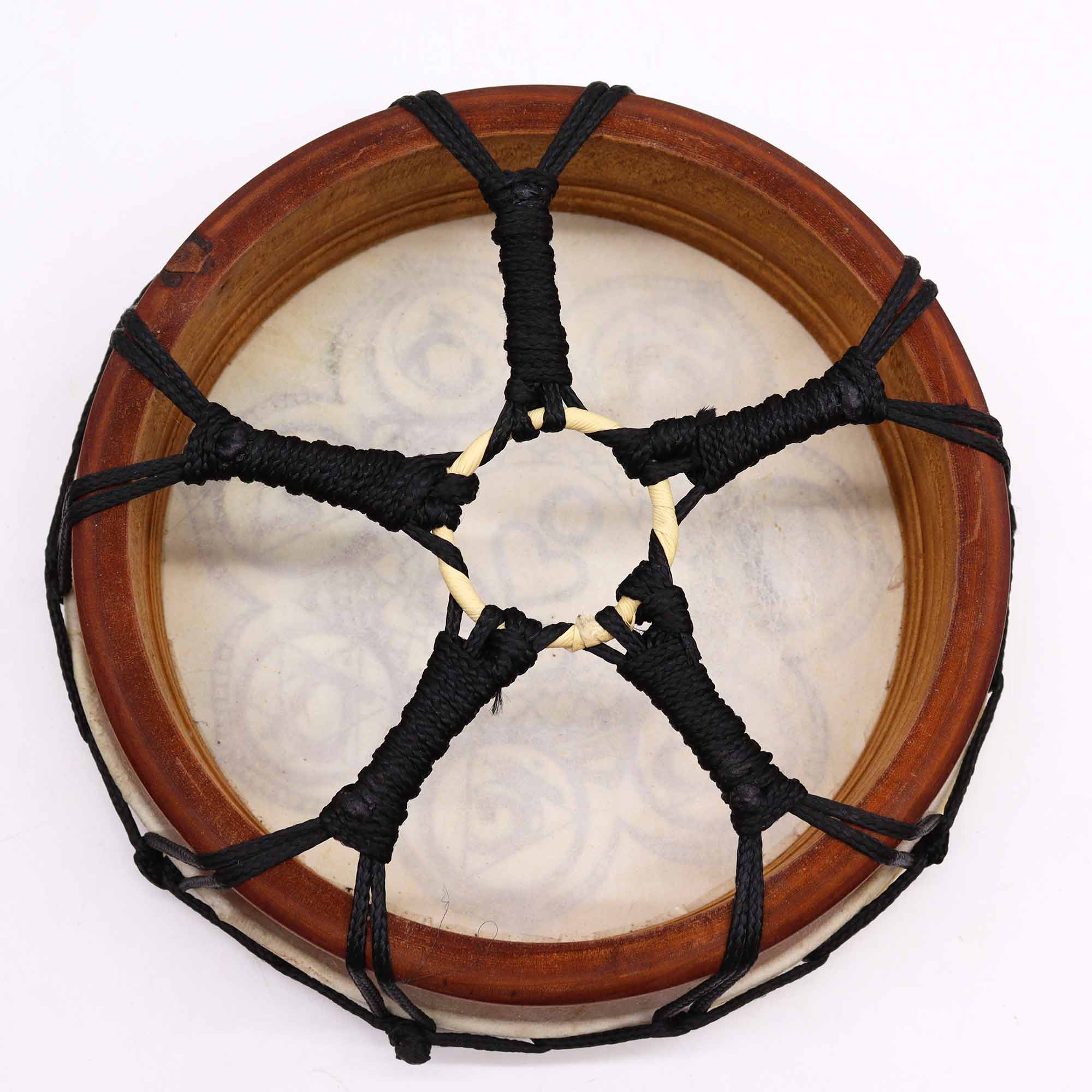 Ancient Wisdom - Wholesale Musical Instrument - Chakra Shamanic Drum with Stick - 25cm2