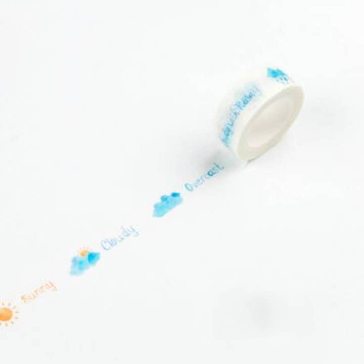 What's the Weather Like? | Medium Washi Tape for wholesale by Journal Junkies