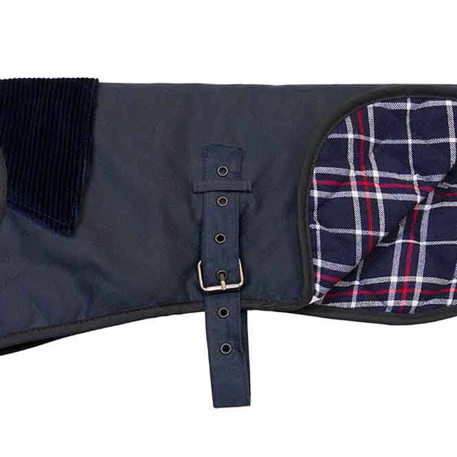 Cappottino impermeabile blu per la vendita all'ingrosso da parte di Earthbound Italia