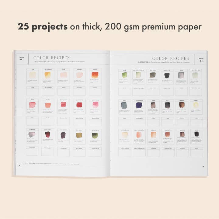 Penguin Random House LLC - Wholesale Painting/Drawing - Watercolor Workbook2