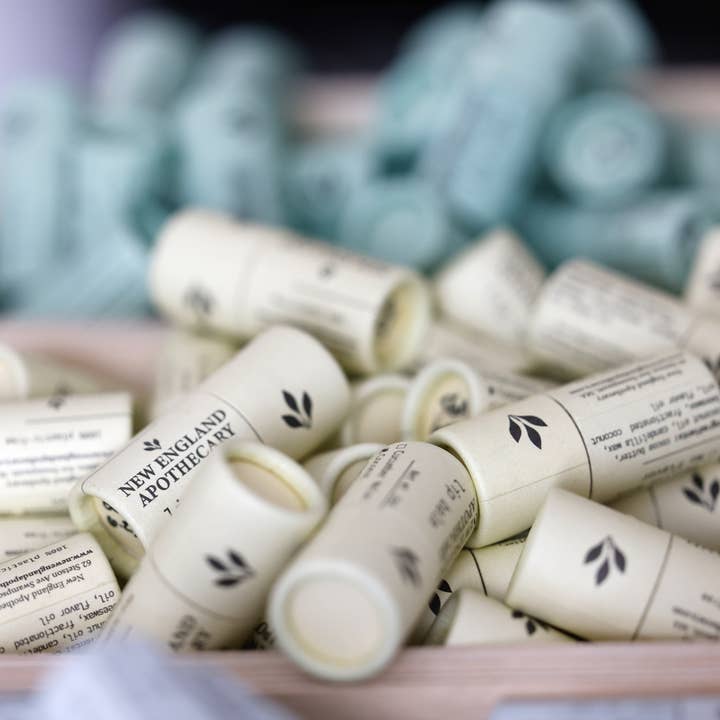 Coconut Lip Balm for wholesale by New England Apothecary