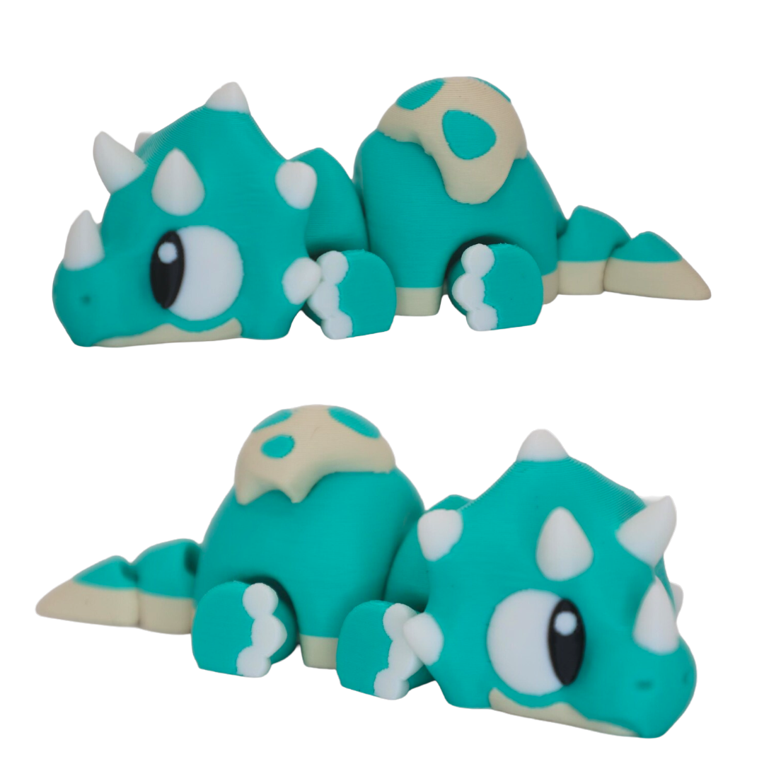 Modern Wood Cases - Wholesale Fidget Toy - Kids - Dino Hatchlings – 3D Printed Articulated Dinosaur with Egg2