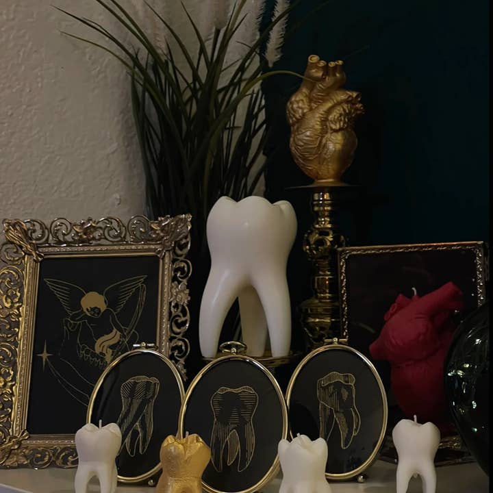 Midnight Studio LA – Großhandel Geschenkkerze – Mini Zahnkerze0