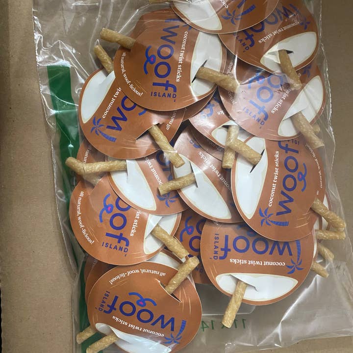 Coconut Treats Merchandising Refill Kit - 25 Pack for wholesale by Woof Island