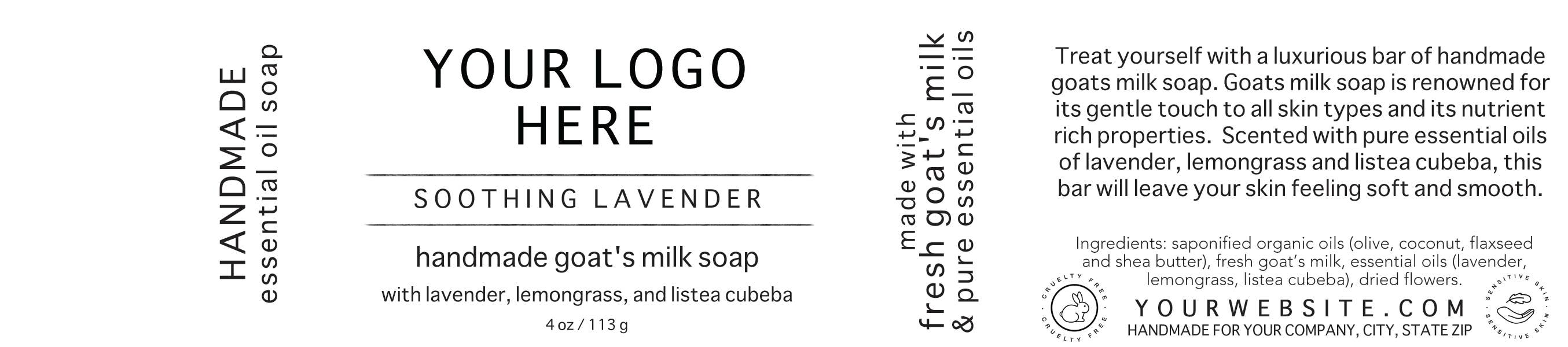 Old Factory Soap + Parousia Perfumes - Wholesale Bar Soap - Private Label Lavender Shea Butter & Flaxseed Oil Soap3