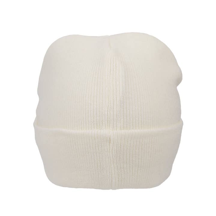 Bioworld Merchandising - Wholesale Beanie - Unisex - KPop Demon Hunters Saja Boys White Cuff Knit Beanie3