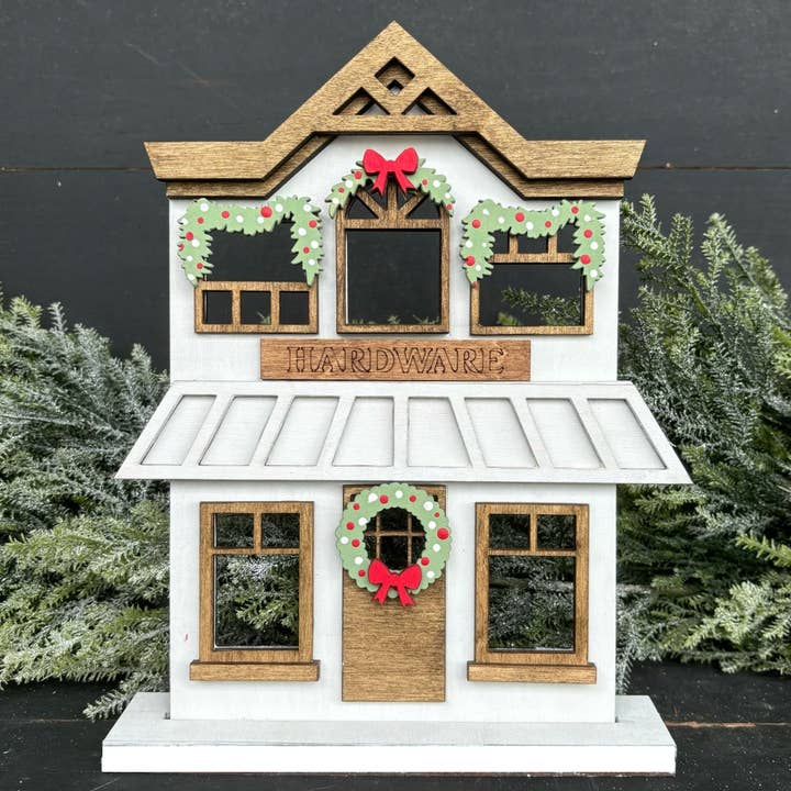 Paisley Grace Makery - Wholesale DIY craft kit - Christmas Village P131403