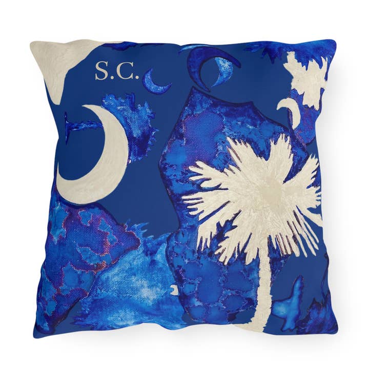 South Carolina Outdoor Pillows - Perfect for Summer Decor - Tina Brown for wholesale by Tina Brown