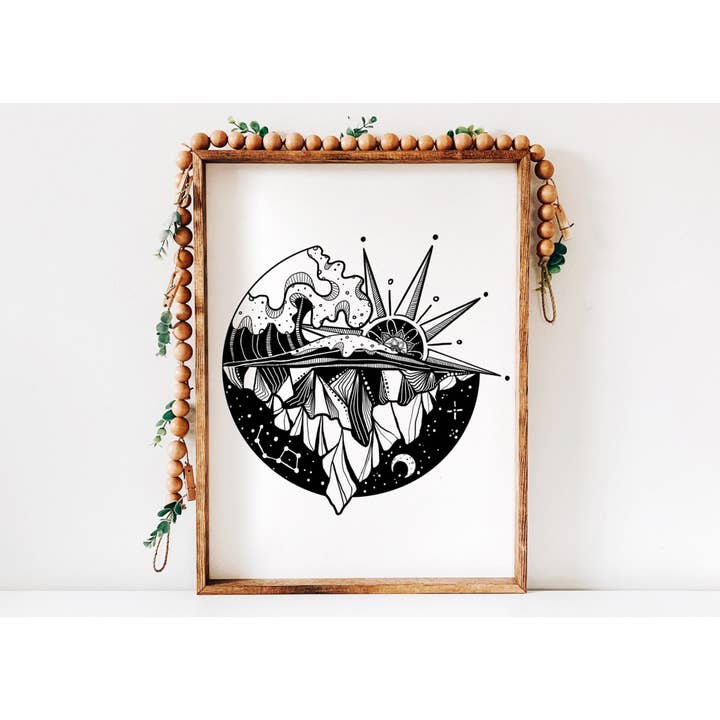 Sea to Sky Print for wholesale by Mountain Mornings