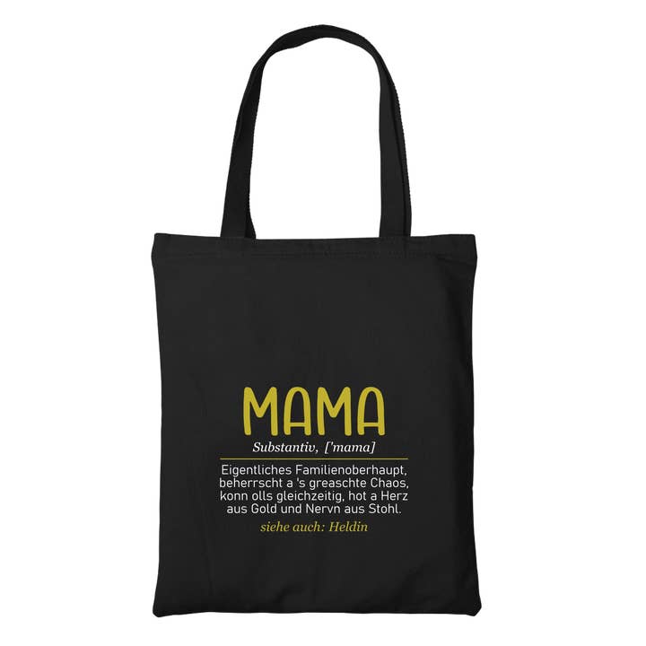 Mama - Økologisk stofpose for engroshandel hos Südtiroler Stiebele