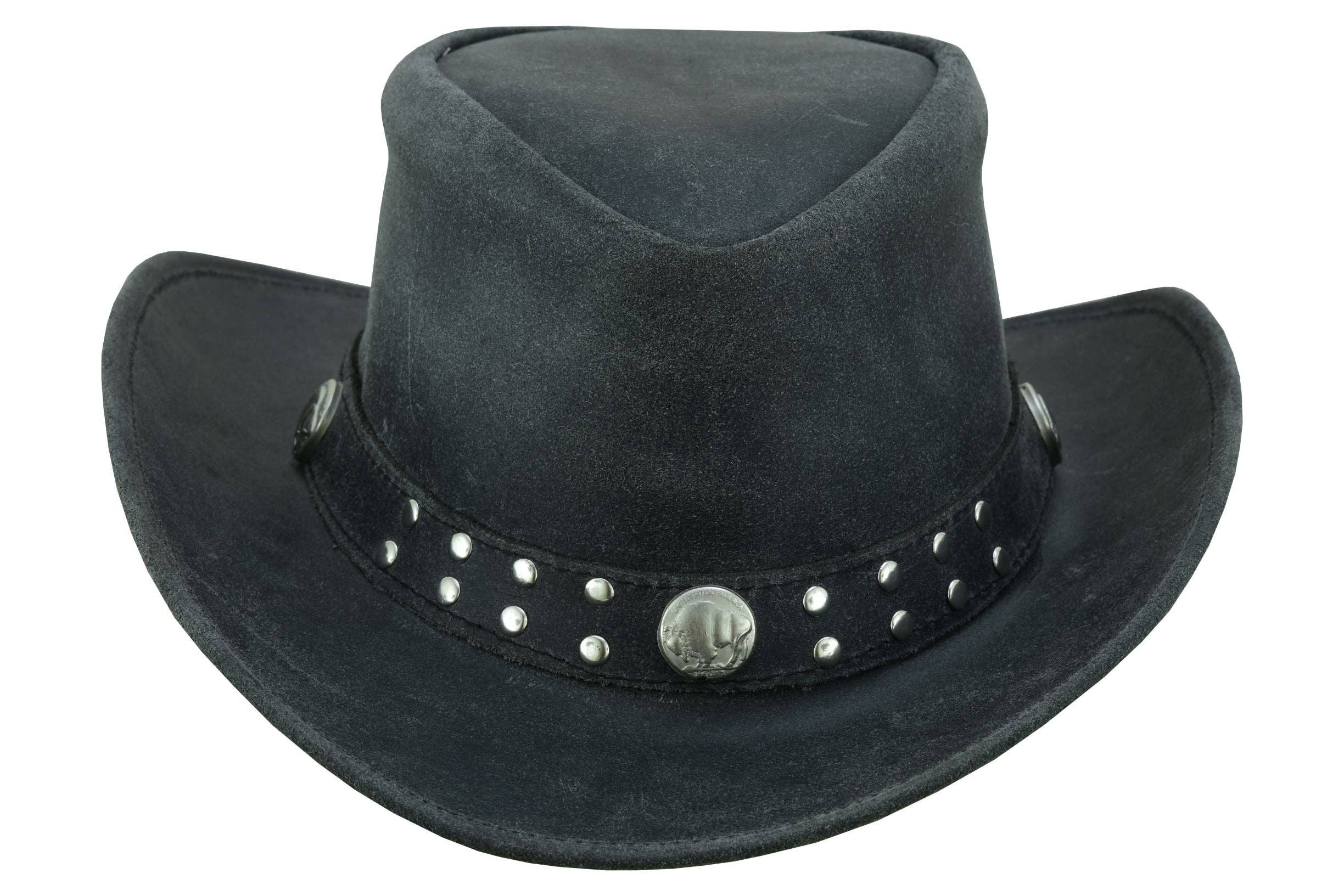 Lesa collection inc - Wholesale Cowboy Hat - Unisex - Arizona Leather Hats for Men & Women Cowboy western style7