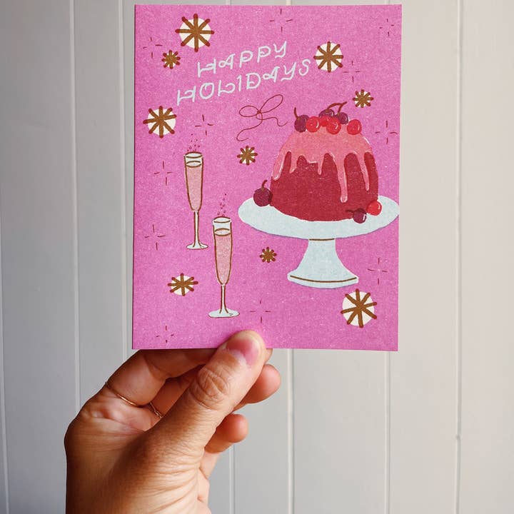 Small Adventure - Wholesale Christmas Card - Panettone Card 0