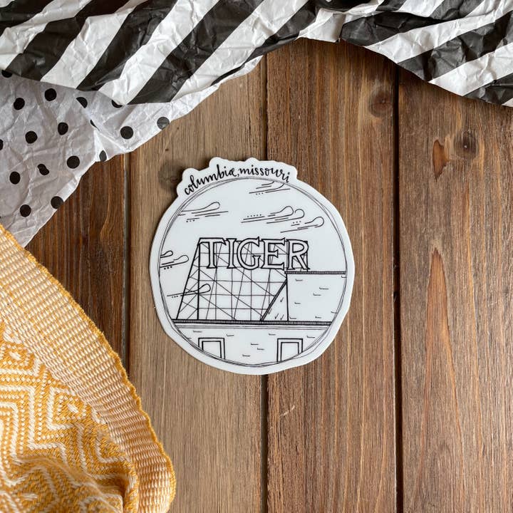 DoodleStation - Wholesale Sticker - Columbia, Missouri Landmarks - Vinyl Stickers4