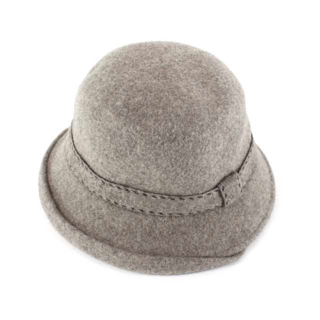 Pretty Persuasions - Venta al por mayor Sombrero cloche - Mujer - Sombrero tipo cloche con cinta cosida H230261