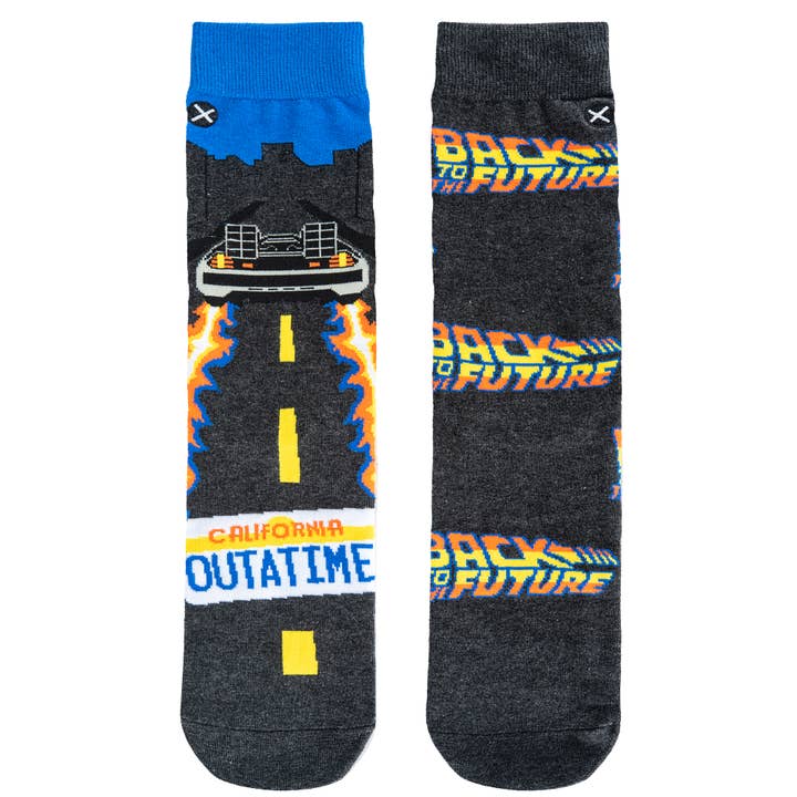 Odd Sox - Wholesale Socks - Unisex - Time Traveler Mix Match Knit Socks