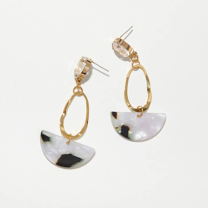 Saharas Essentials - Vendita all'ingrosso Orecchini pendenti - Orecchini pendenti con strass.