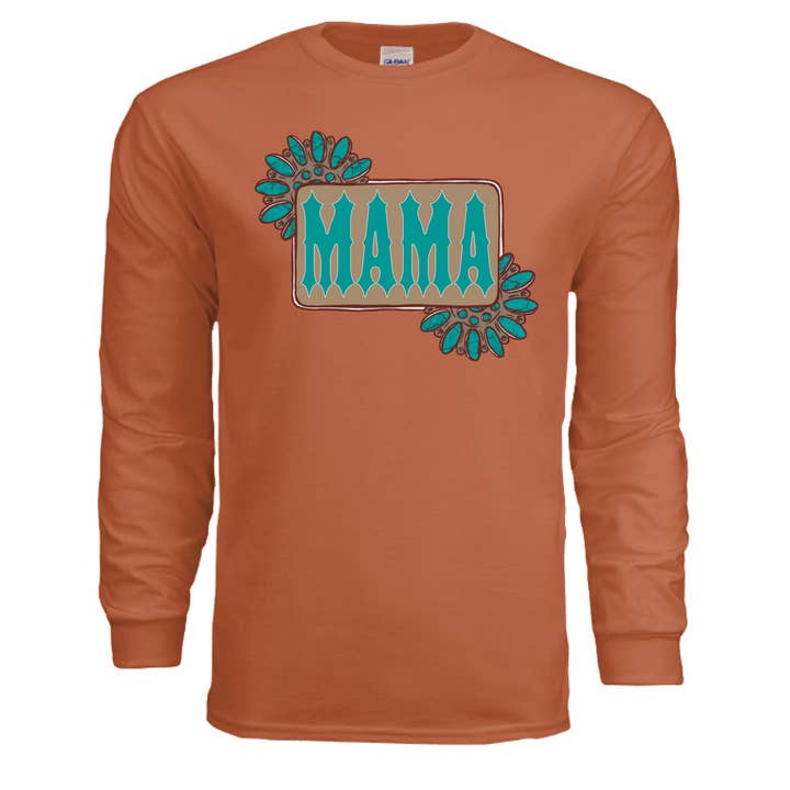 Turquoise MAMA - new - new - new for wholesale by Wranglin' Daisies LLC