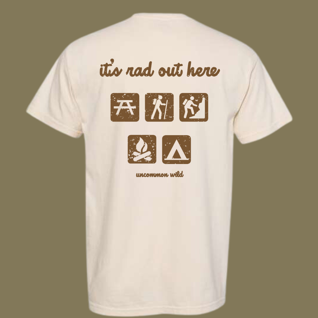 Uncommon Wild - Wholesale T-Shirt (Graphic) - Women's - Outdoors National Parks Nature Comfort Colors Graphic Tee6