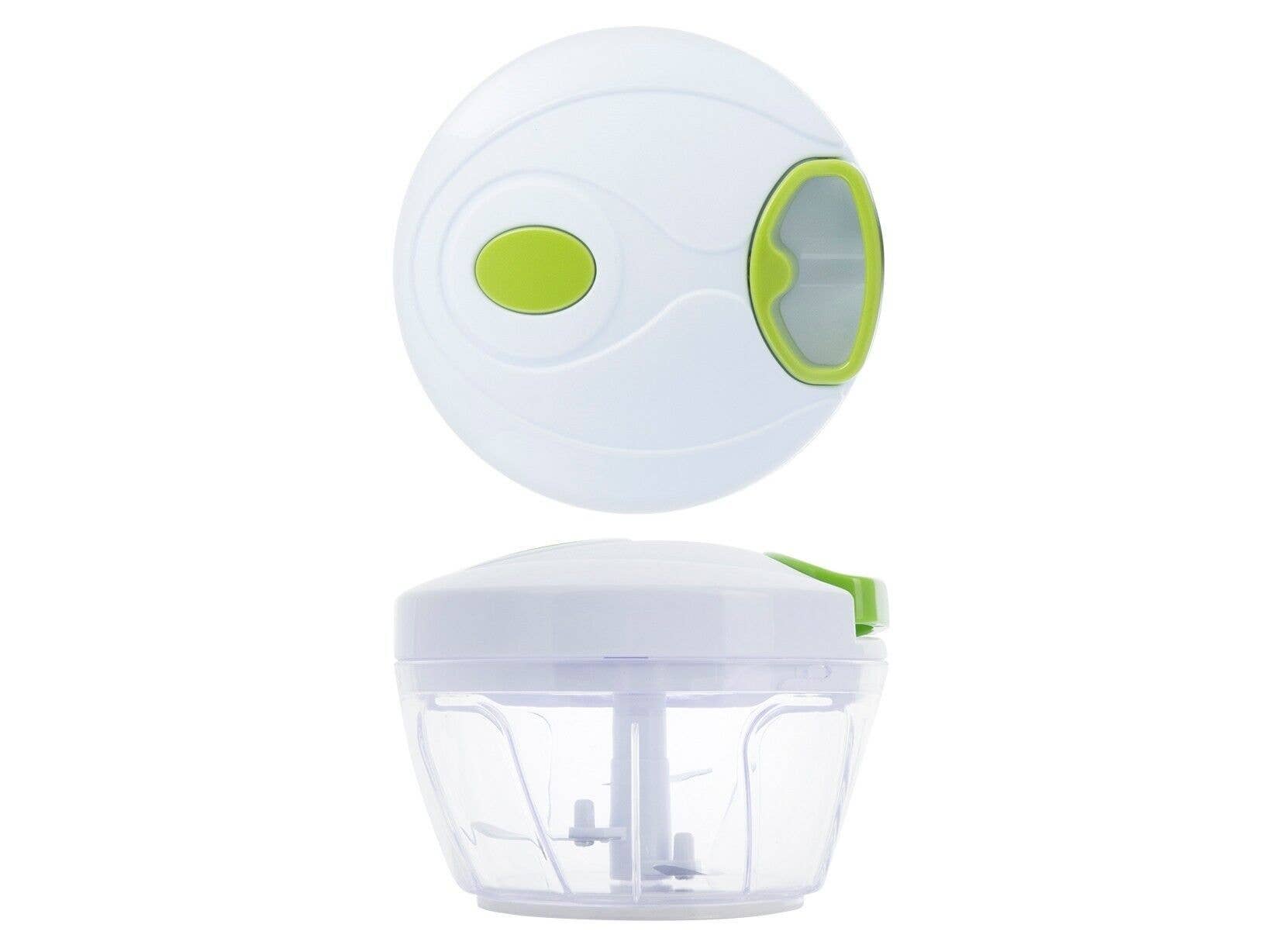 H&H - Wholesale Kitchen Tool/Gadget - Green Line Corded Vegetable Cutter with ABS and Stainless Steel Blades2