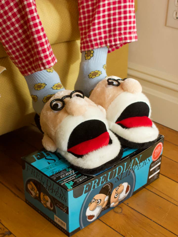 Unemployed Philosophers Guild – Engroshandel Slippers - Unisex – Freudianske hjemmesko1