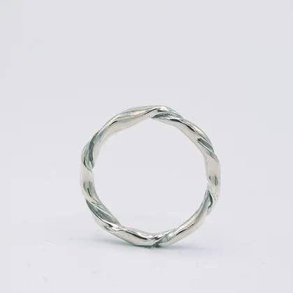 Pavane silver ring for wholesale by Morgan Lou
