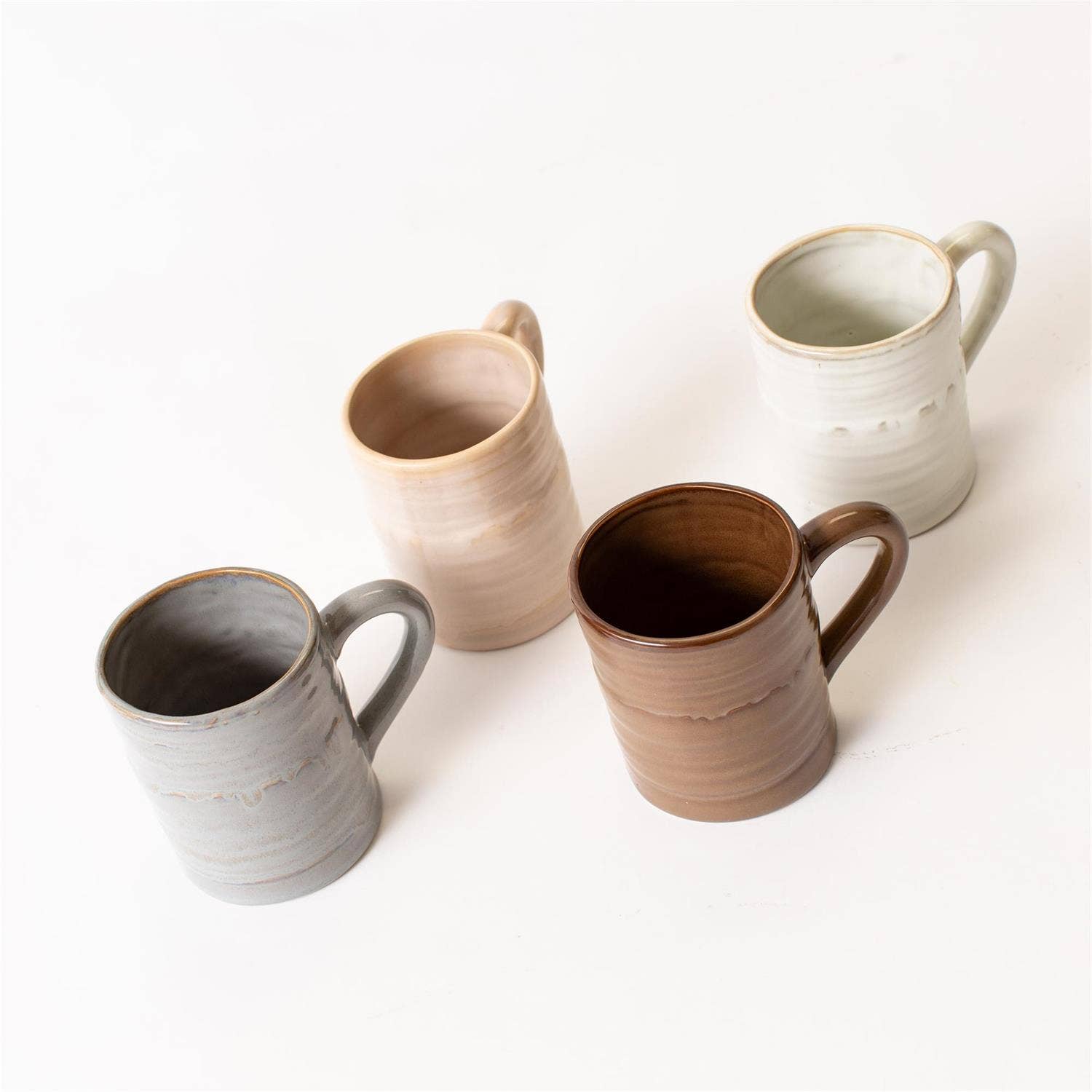 Audrey's Home & Gift - Wholesale Coffee Mug - Reactive Glaze Mugs, 4 Asstd Colors, Lg (Pk/16 Ast)3