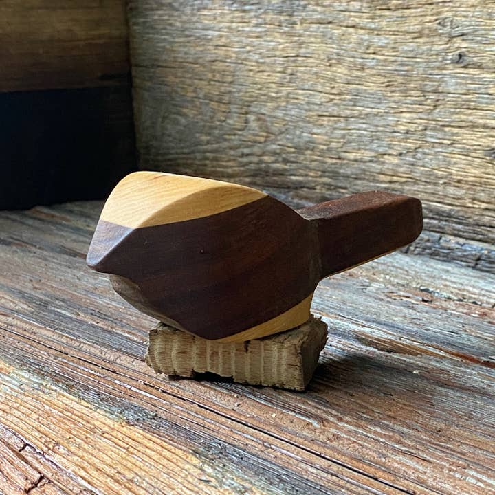 Handcrafted Layered Wooden Birds for wholesale by The Haven Woodshop