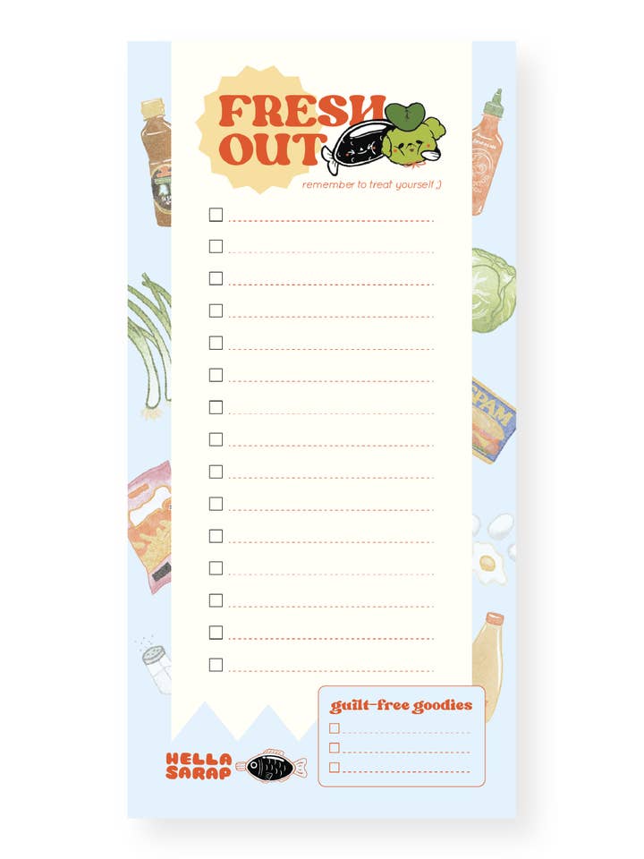 Lebensmittelgeschäft-Notizblock für den Großhandel von Hella Sarap