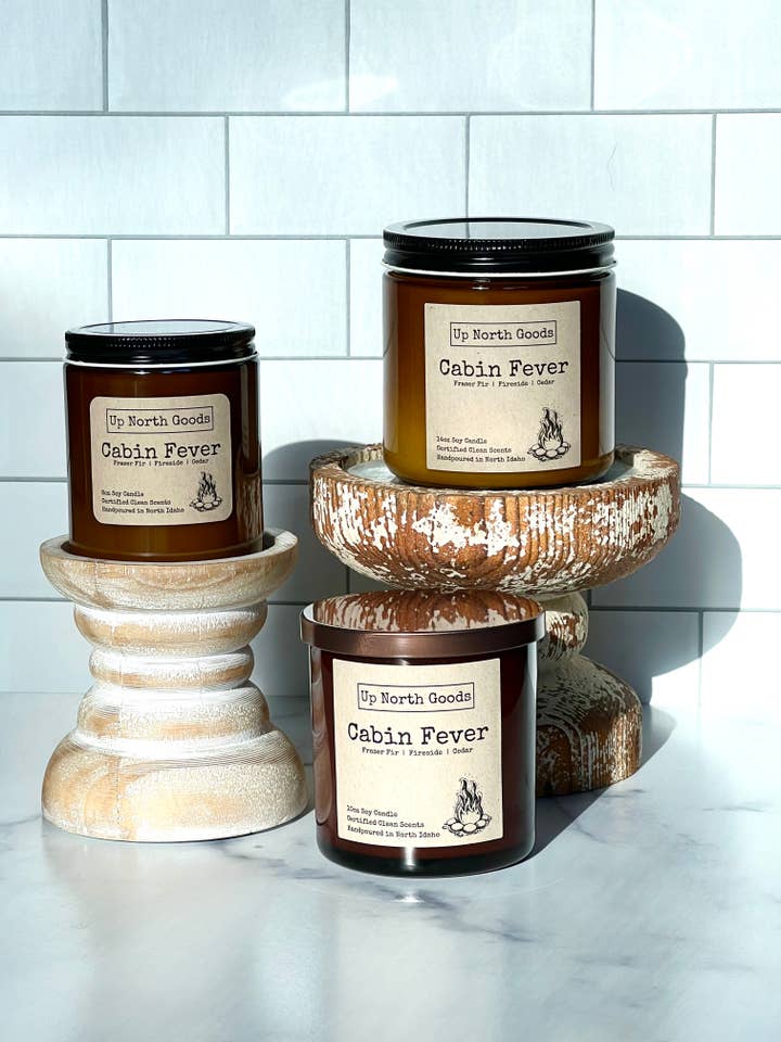 Cabin Fever Soy C for engroshandel hos Up North Goods