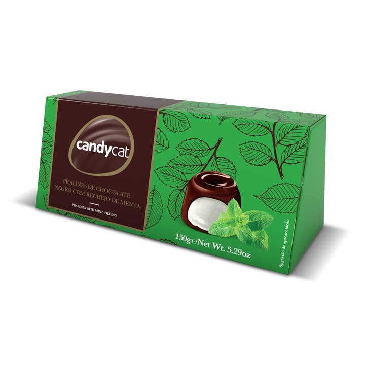 Candycat - Boîte Menthe 150g avec 16 unités pour la vente par Candycat
