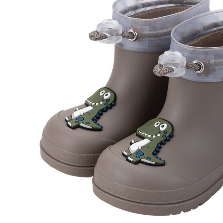 Pituka Wear - Wholesale Rain Boots - Kids - Barefoot Wellington Boot Mendi Dino - Igor10