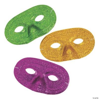 Fun Express - Wholesale Verkleedkleren - Volwassene - Mg glittermaskers (PC/UPC, 36 stk/dB)