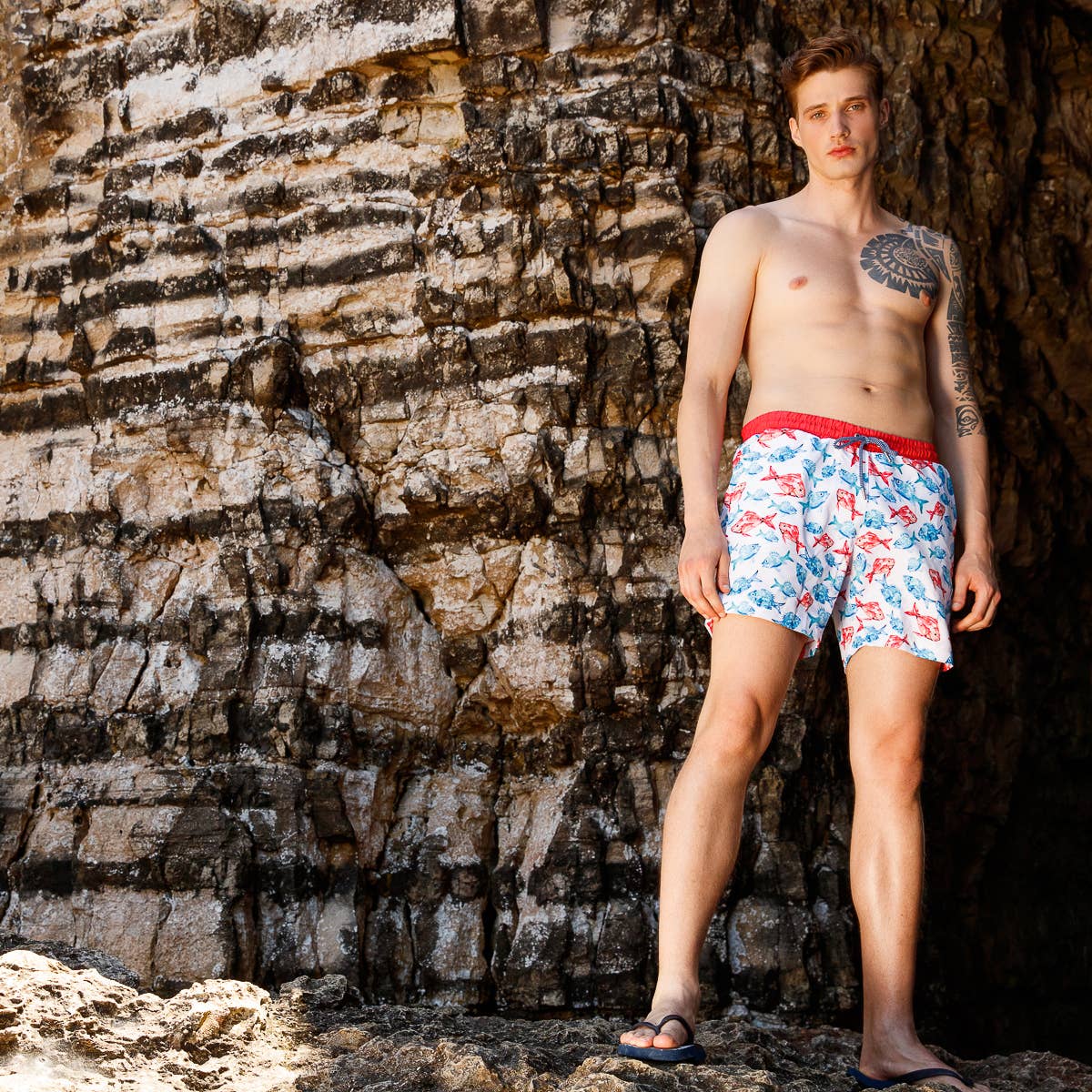 Biggbrands GmbH - Wholesale Beach Accessories - Anemoss Aquarium Men Swim Trunk6