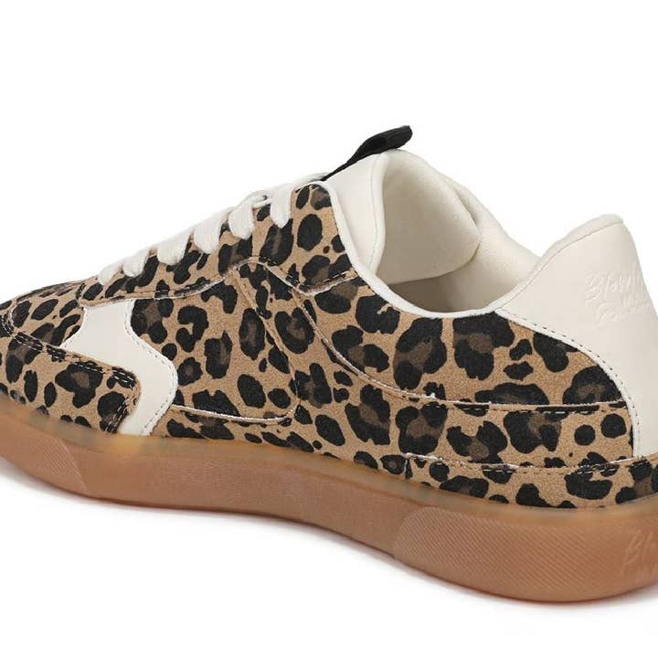 Luipaard Blowfish Malibu Dames Luipaard Bruine Vetersneakers - Tastic voor groothandel op Faire8