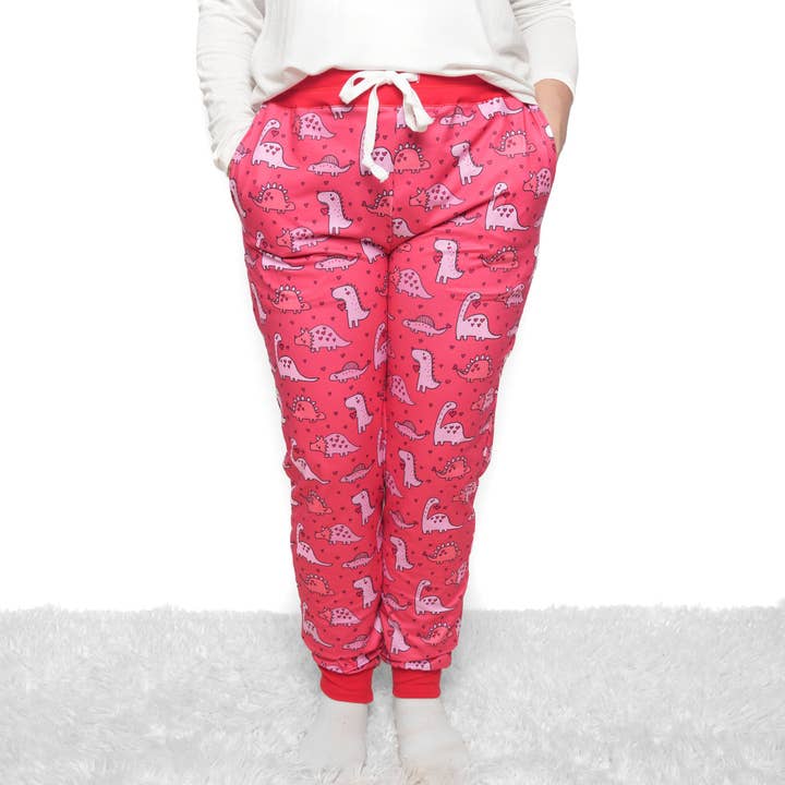 Cuddle-Saurus Human Pants for wholesale by Pittie Clothing Co.