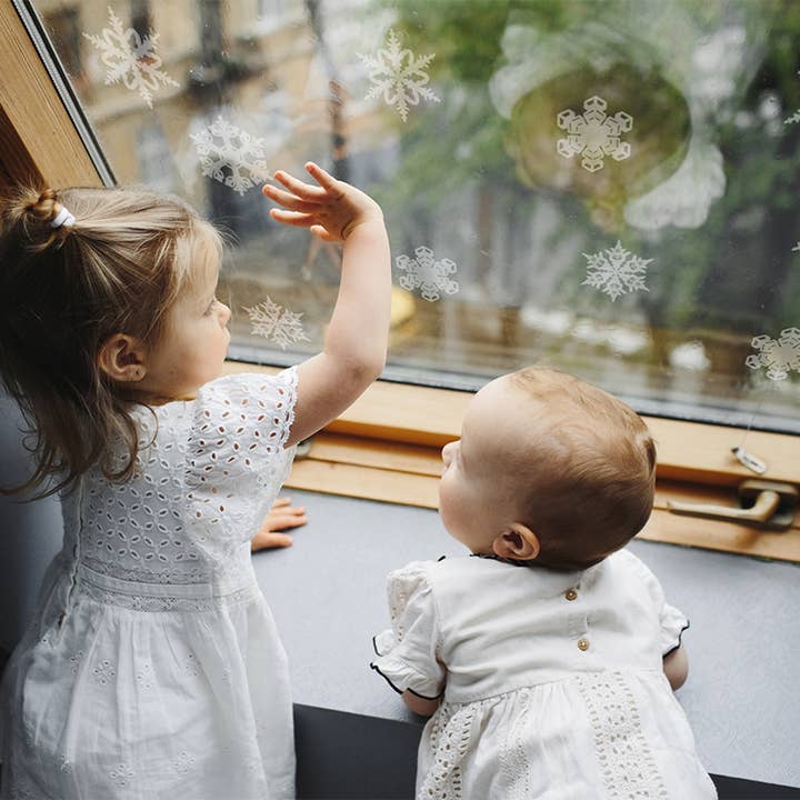 WindowAlert, Inc. - Wholesale Wall Decal/Stickers - WindowAlert Snowflake Decals2