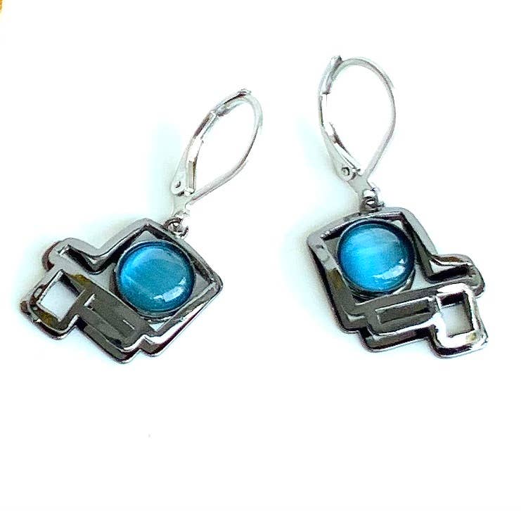 Christophe Poly / Crono Design – Engroshandel Smykkesæt – ØRERINGE Forpakning (DX8.1) - 12x LeverBack Øreringe & Gratis Displays6