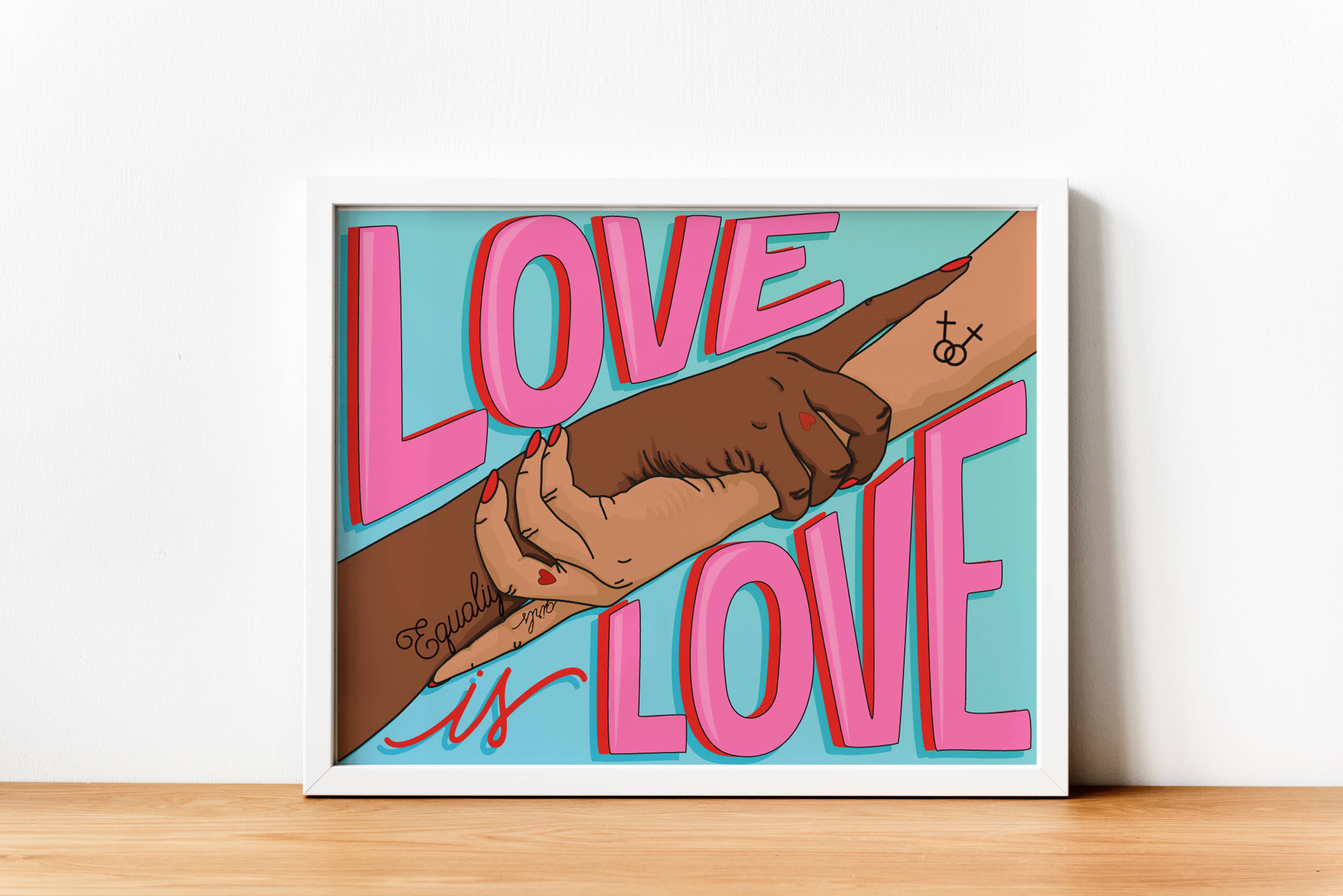 Citizen Ruth - Wholesale Art Print - Love Is Love Print0