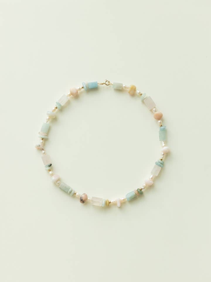 Ray - Beachy Chunky Perlenkette für den Großhandel von Land of Palms