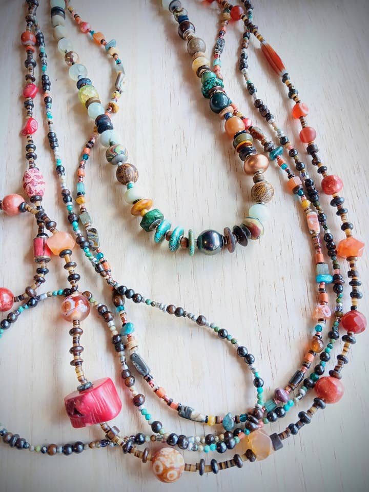 Nordic Seeress Collectie | Grove Parels & Stenen voor wholesale door HavSolStudio