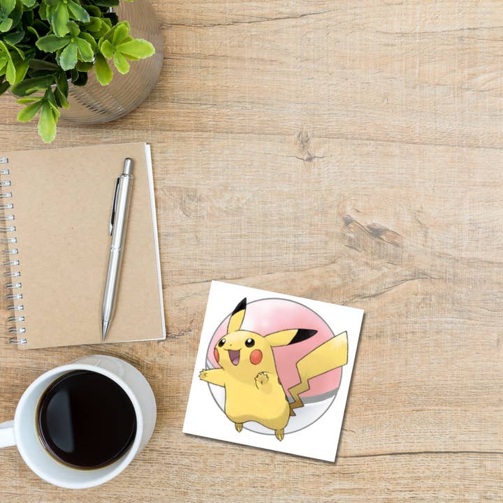 Quotables Geek Custom Designs - Wholesale Coasters - Pokémon Ceramic Coasters