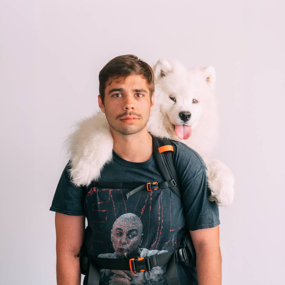 Negro Mochila Brodie One Big Dog de venta al por mayor en Faire14