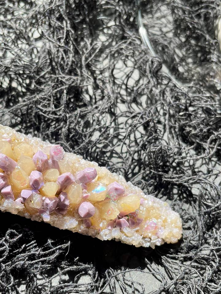 Witches crystal hair clip for wholesale by She makes clay