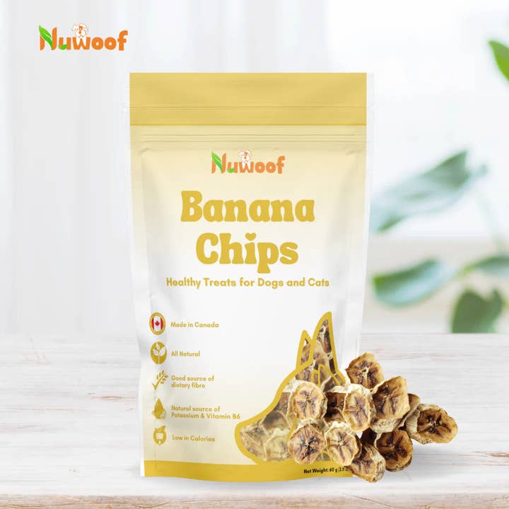 NuWoof - Banana Chip Treats for wholesale by NuWoof