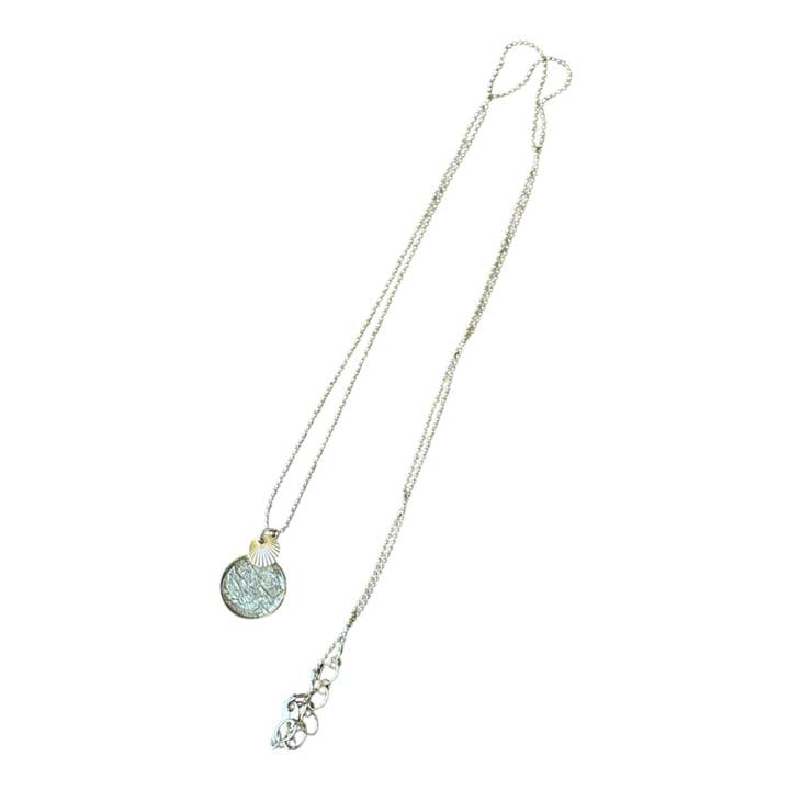 Collar modelo Salie-Sud Azul trucha dorada✨ para venta al por mayor de FEMER