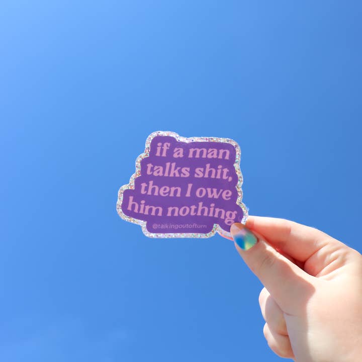 Talking Out of Turn - Wholesale Sticker - Swiftie Stickers (Taylor Swift Inspired)8