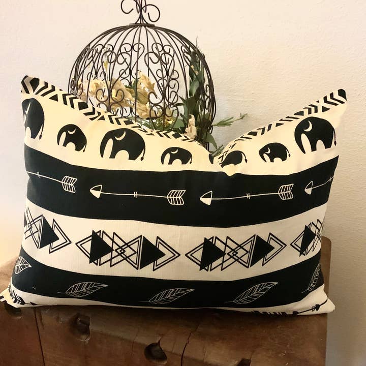 Loxo Accent Lumbar Pillow for wholesale by The Inspiring Home