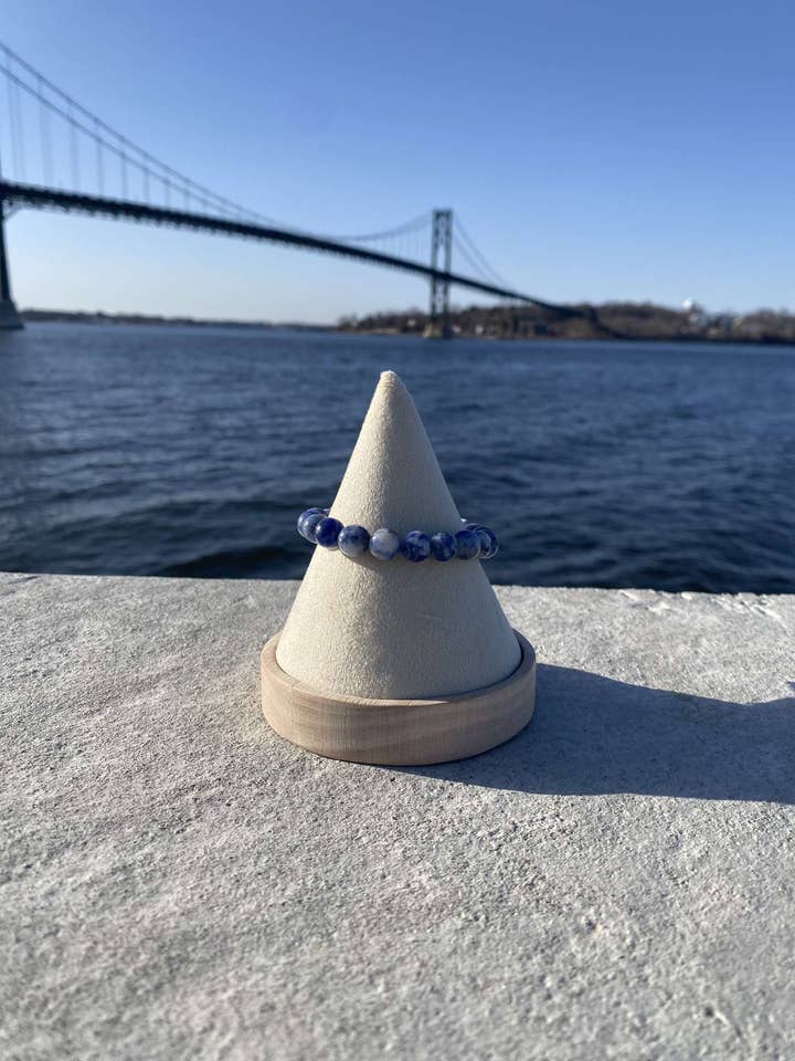 Round Stone Bracelet for wholesale by Slangin Rockz