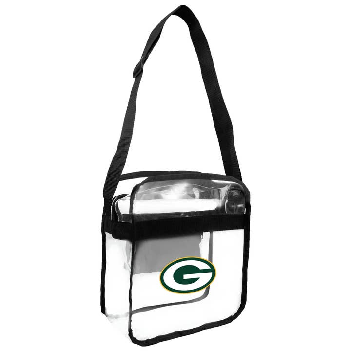 Sac à bandoulière transparent NFL Green Bay Packers pour la vente par Little Earth Productions