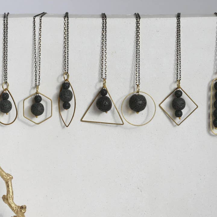 Kaiko Studio - Wholesale Aromatherapy Necklace - Aromatherapy Necklace | Essential Oil Diffuser Necklace